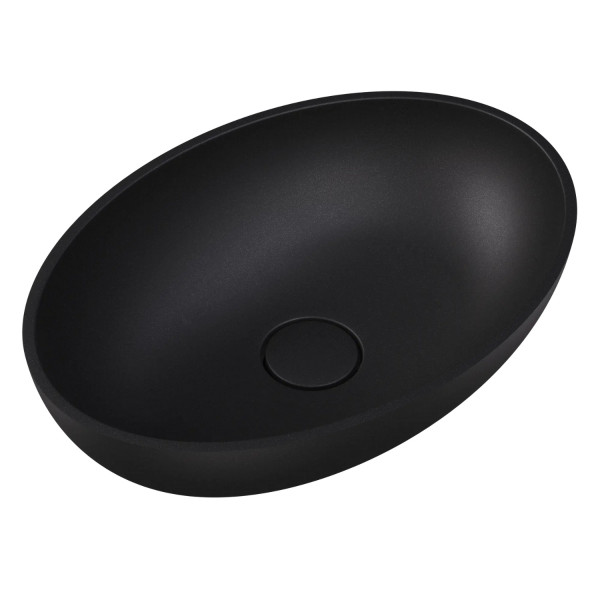 Умывальник Roxen Nimfa black 50х35 300160-B