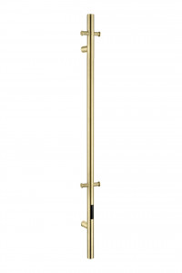 Полотенцесушитель электрический Boheme Uno GOLD 110x122x1500 мм (726-G)