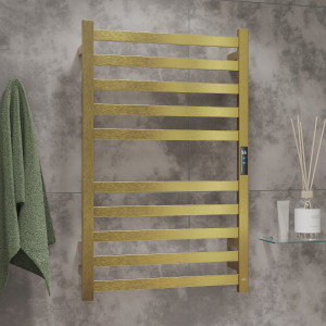 Электрический полотенцесушитель Roxen Plaza 11040-5079BG золото матовое 50 х 79