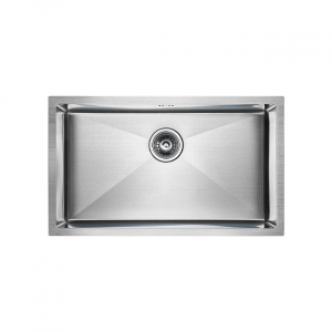 Кухонная мойка Paulmark GERBERG 74 UNI PM257444-BS брашированная нержавеющая сталь 74х44 см