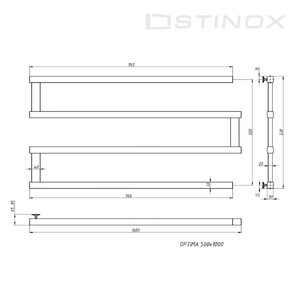 Полотенцесушитель Stinox Optima Сатин