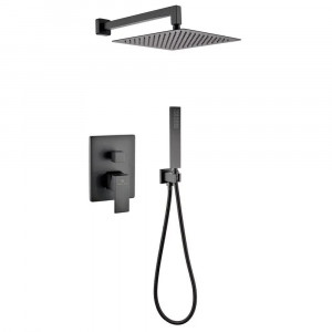 Душевая система встраиваемая без излива Grocenberg GB5089BL-3 черный