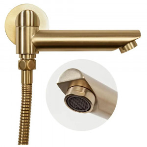 Душевая система встраиваемая Hansberge H6095MG матовое золото
