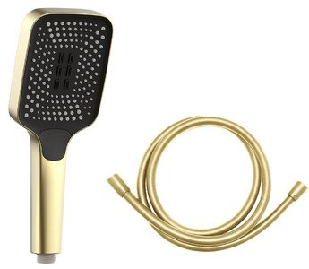 Душевая система Vincea VSFW-433T1BG скрытого монтажа золото матовое