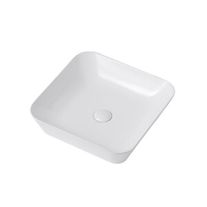 Раковина накладная ABBER Rechteck AC2205 белая 43х43
