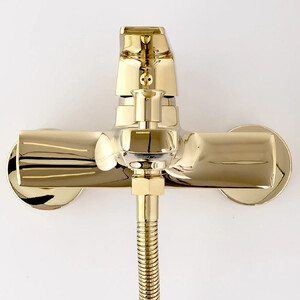 Смеситель для ванны Rea Rusel Gold B2034