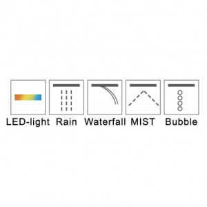 Верхний многофункциональный душ RGW SP-73 21140273-01