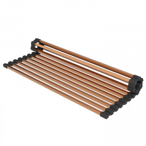 Кухонная мойка Roxen Uno 54х44 зернистая бронза (текстурное покрытие) 560210-54BR-GR с ролл-матом и дозатором