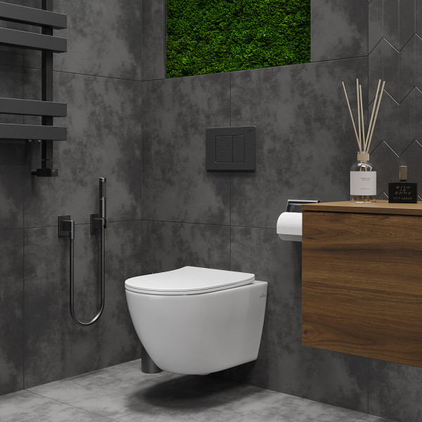 Подвесной унитаз Roxen Antares Tornado Long 530205-01-L Rimless Soft Close