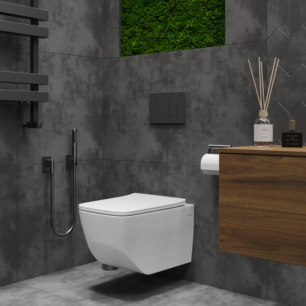 Подвесной унитаз Roxen Boro 530145-01 Rimless Soft Close