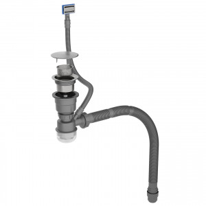 Кухонная мойка Roxen Uno 44 560210-44 под столешницу 44x44 см с ролл-матом, смесителем и дозатором 560139