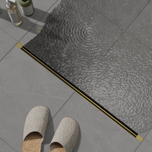 Душевой трап двусторонний Roxen Slim Gold 91060-60GB 60 см матовое золото