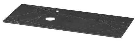Столешница Misty Роял 120 (черная) 1200x496x10
