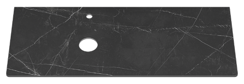 Столешница Misty Роял 120 (черная) 1200x496x10