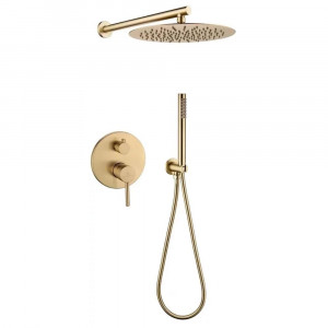Душевая система встраиваемая без излива Grocenberg GB5099MG-3 матовое золото