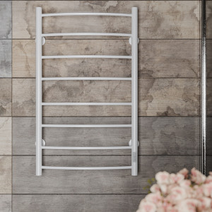 Электрический полотенцесушитель Roxen Santi 11030-5385W белый 53 х 85