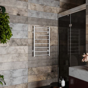 Электрический полотенцесушитель Roxen Santi 11030-5385W белый 53 х 85