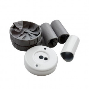 Электрический полотенцесушитель Roxen Santi 11030-5385W белый 53 х 85