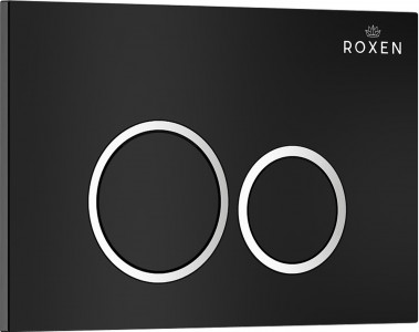 Кнопка для инсталляции Roxen Santi 410260B черный