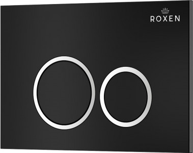 Кнопка для инсталляции Roxen Santi 410260B черный