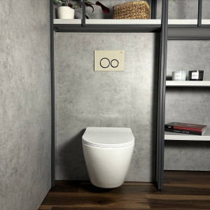 Кнопка для инсталляции Roxen Santi 410260BG бежевый