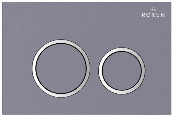 Кнопка для инсталляции Roxen Santi 410260DG бетон