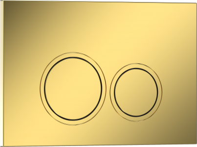 Кнопка для инсталляции Roxen Santi 410260G золото