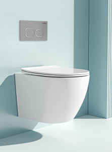 Кнопка для инсталляции Roxen Santi 410280M хром матовый