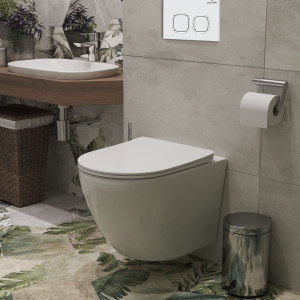 Кнопка для инсталляции Roxen Santi 410280W белый