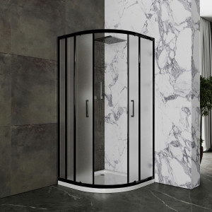 Душевой уголок Roxen Santi 55020-90BC 90х90 черный