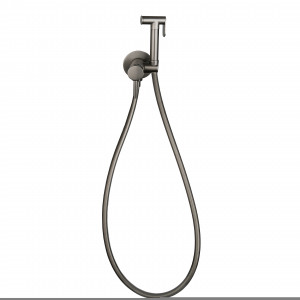 Смеситель встраиваемый Roxen Santi 500940-GM с гигиеническим душем оружейная сталь