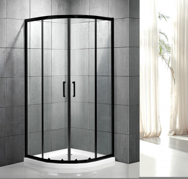 Душевой уголок Roxen Santi 55020-80B 80х80 черный