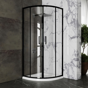 Душевой уголок Roxen Santi 55020-90B 90х90 черный