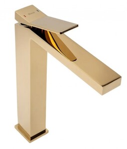 Смеситель для умывальника Rea Duet Gold B4415