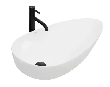 Накладной умывальник Rea Greta 75 U1500 76,5х42,5