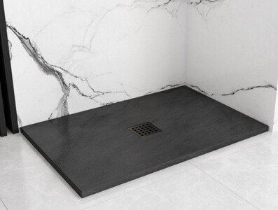 Душевой поддон Rea Black Rock K4580 90×120