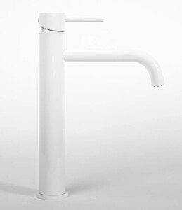 Смеситель для умывальника Rea Lungo White B4400