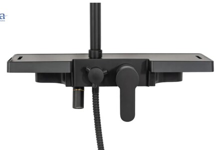 Душевая система Rea Vigo Black P7001