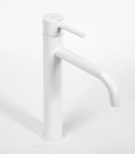 Смеситель для умывальника Rea Lungo White B4400