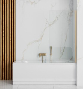 Шторка на ванную Rea Elegant Gold 80 W5601