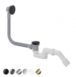 Цветной сифон для ванны полуавтомат VIEIR