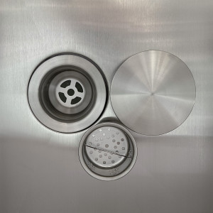 Кухонная мойка Roxen Simple 65 65x48 см + коландер и дозатор