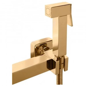Гигиенический душ со смесителем Grocenberg GB101NGO золото