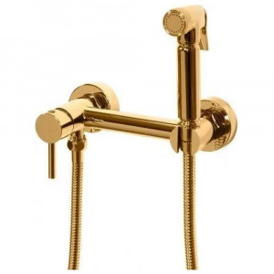 Гигиенический душ со смесителем Grocenberg GB103NGO золото