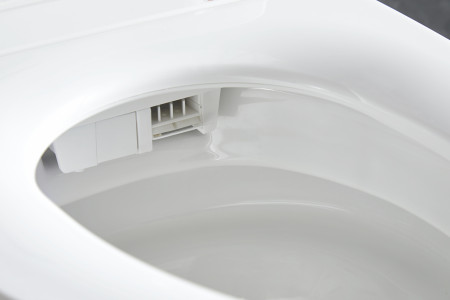 Умный приставной унитаз Roxen Smart Turbo 670300-02 с функцией биде и импульсным смывом