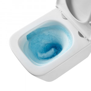 Подвесной унитаз Roxen Cube Bidet 530135-01X Rimless Soft Close с функцией биде
