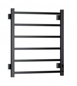 Электрический полотенцесушитель Roxen Square 11050-5365B черный матовый 53 х 65