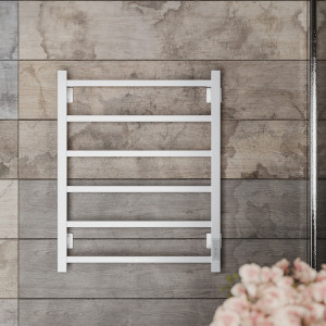 Электрический полотенцесушитель Roxen Square 11050-5365W белый 53 х 65