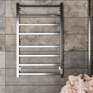 Электрический полотенцесушитель Roxen Square 11050-5385C хром 53 х 85