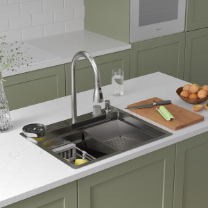 Кухонная мойка Roxen Stage Plus 60 60x48 см (8 в1)